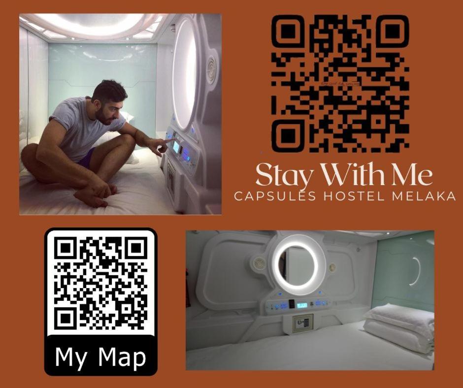 Stay With Me Capsules Hostel Malacca Exterior foto